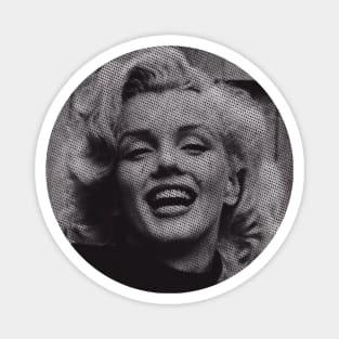 Marilyn Monroe Retro Fan Art Magnet